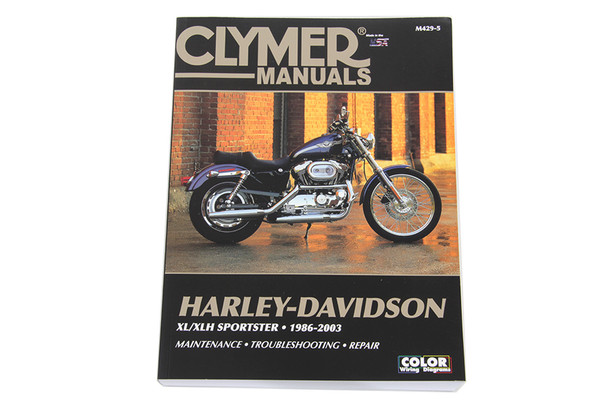 V-Twin - 48-1760 - Clymer Repair Manual for 1986-2003 XL