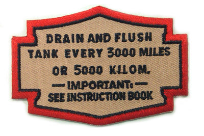 V-Twin - 48-1972 - Drain Oil Patches