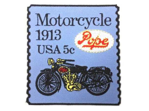 V-Twin - 48-2311 - 1913 Motorcycle Stamp Patches