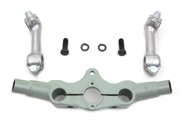 V-Twin - 49-0290 - Spring Fork Inline Handlebar Riser Kit - Fits 1936-1946 Harley-Davidson UL, 1941-1945 FL, 1936-1952 W, 1936-1946 EL