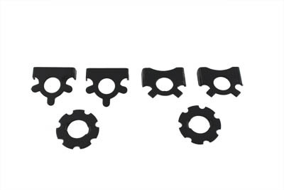 V-Twin - 49-0571 - Spring Fork Rocker Stud Lock Set - Fits 1946-1948 Harley-Davidson UL, FL