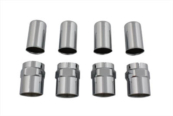 V-Twin - 49-0700 - Chrome Valve Cover Set