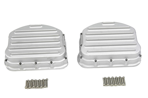 V-Twin - 49-0790 - Full Finned Panhead Rocker Box Cover Set