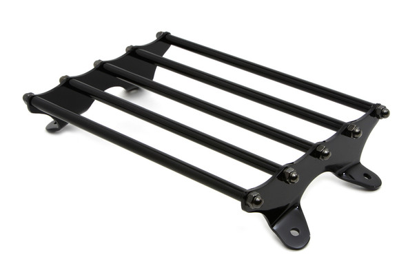 V-Twin - 49-0832 - Wyatt Gatling Vintage Black Luggage Rack - Fits 1936-1940 Harley-Davidson EL, 1941-1957 FL
