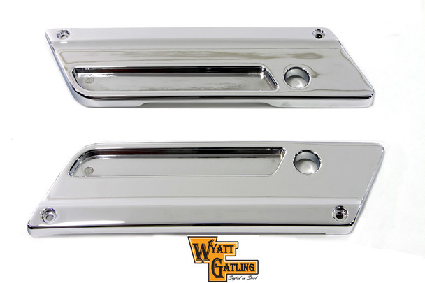 V-Twin - 49-0883 - Wyatt Gatling Saddlebag Face Plate
