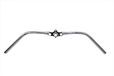 V-Twin - 49-0896 - Offset Spring Fork 1 inch Handlebar Chrome - Fits 1946-1948 Harley-Davidson UL, FL