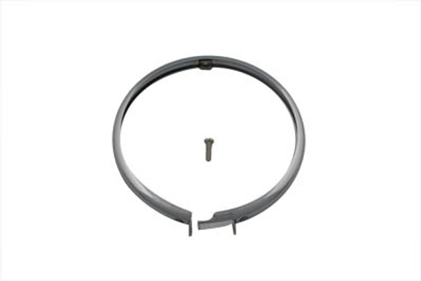 V-Twin - 49-0922 - Headlamp Bezel Chrome