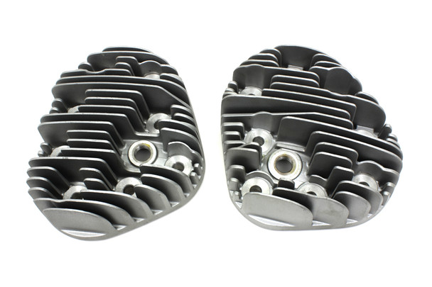 V-Twin - 49-0945 - 6:1 High Compression Head Set Aluminum - Fits 1939-1973 Harley-Davidson G, 1939-1946 WLD, 1939-1952 W