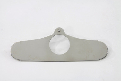 V-Twin - 49-0981 - Top Triple Tree Cover Offset Polished - Fits 1946-1948 Harley-Davidson UL, FL