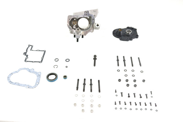 V-Twin - 49-1045 - 45 Transmission Case Assembly Kit - Fits 1930-1936 Harley-Davidson RL, 1937-1952 W