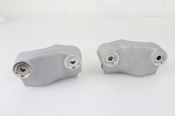 V-Twin - 49-1286 - Knucklehead Rocker Box Set Natural Cast - Fits 1936 Harley-Davidson EL