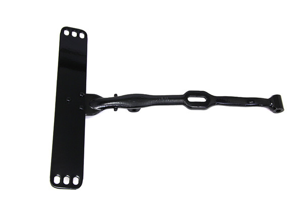 V-Twin - 49-1328 - Replica Forged Seat T Black - Fits 1936 Harley-Davidson EL
