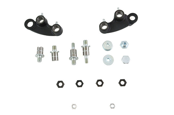 V-Twin - 49-1343 - Spring Fork Rocker Set Black