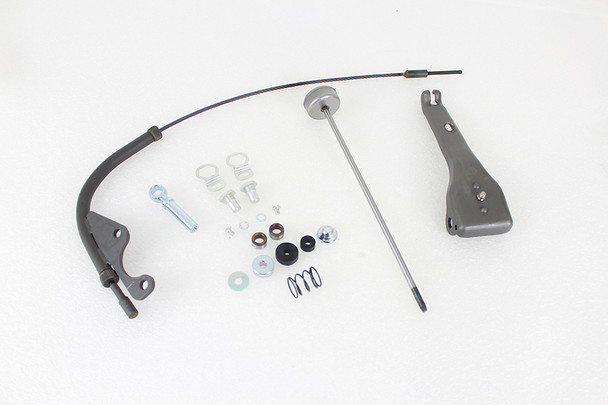V-Twin - 49-1725 - 45 Clutch Arm and Cable Kit - Fits 1941-1952 Harley-Davidson W (with narrow cast cover), 1941-1973 G