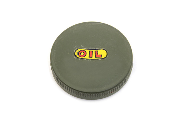 V-Twin - 49-1782 - Army 45 Oil Cap - Fits 1937-1952 Harley-Davidson W