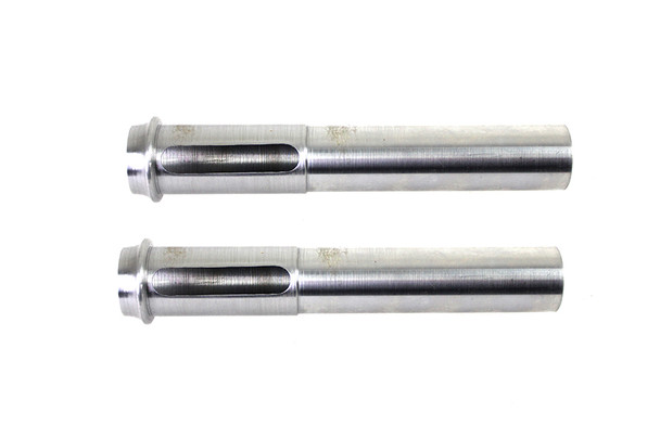 V-Twin - 49-1878 - Handlebar Spiral End Set Raw