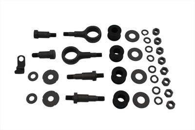 V-Twin - 49-1954 - Replica Spring Fork Shock Hardware Kit