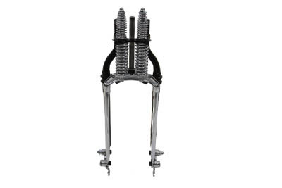 V-Twin - 49-2401 - 18 inch Spring Fork Assembly Chrome - Fits 1936-1952 Harley-Davidson WL