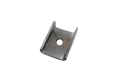 V-Twin - 49-2591 - Rear Hanger Muffler Clamp Reinforcement Chrome - Fits 1937-1940 Harley-Davidson UL, 1936 EL
