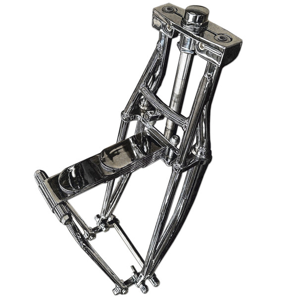 V-Twin - 49-2729 - Leaf Spring Fork Assembly Chrome