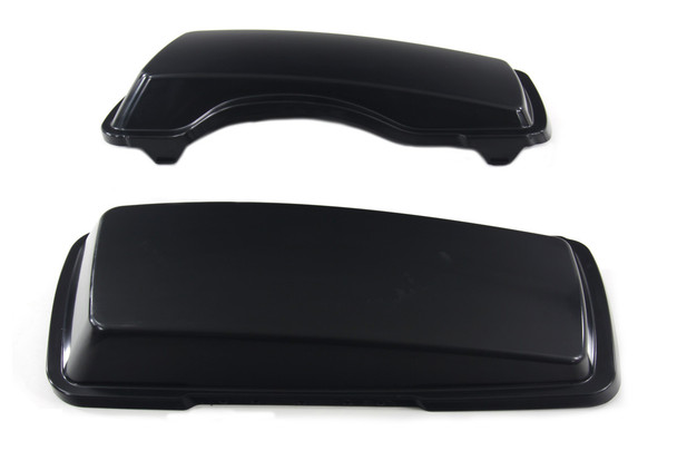 V-Twin - 49-2730 - Saddlebag Lid Set - Fits 1993-2013 Harley-Davidson FLT, FLHT