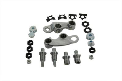 V-Twin - 49-2745 - Rocker Set Chrome - Fits 1941-1957 Harley-Davidson G, 1941-1948 EL, 1936-1940 FL