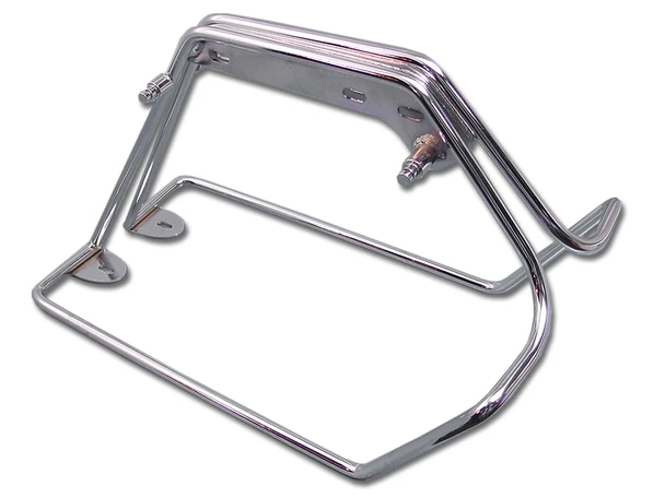V-Twin - 49-2754 - Chrome Saddlebag Mount Bracket Set - Fits 1978-1984 Harley-Davidson FLH
