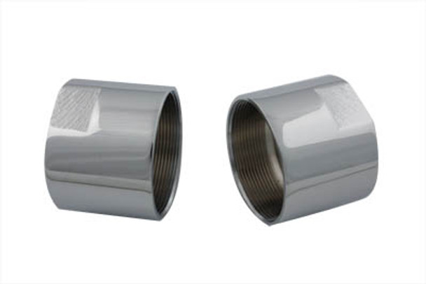 V-Twin - 49-3005 - Indian Throttle Chrome Sleeve Tube Nut