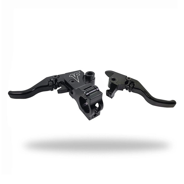 1FNGR - Signature Series Adjustable Easier Pull Clutch + Brake Lever Combo fits '15-'24 Softail Models