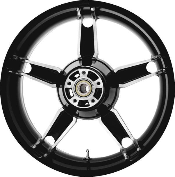 COASTAL MOTO - 02022278 - Wheel - Daytona - Rear - Single Disc/without ABS - Black Cut - 18x5.5