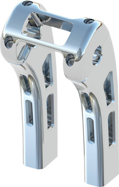 MAGNUM SHIELDING - 06021616 - Ghost Risers - Softail Display Clamp - 8" - Chrome