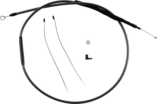MAGNUM SHIELDING - 06523449 - Redesigned Polished KARBONFIBR Clutch Cable - 69-3/4"