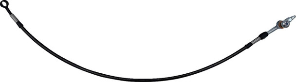 FAT BAGGERS INC. - 06621283 - Hydraulic Brake/Clutch Line Extension - 30" Electra/Street Glide - Black