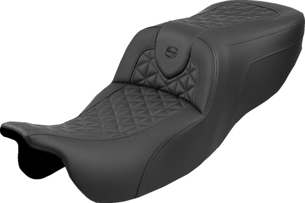 SADDLEMEN - 08012146 - Roadsofa™ Seat - without Backrest - Tri-Gripper - FLRT/FLTRT '15-'25