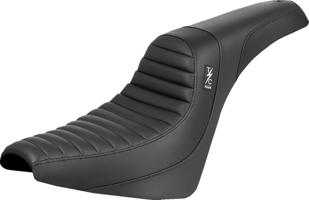 SADDLEMEN - 08021670 - Thrashin ' Pro Series Seat - Tuck-n-Roll - FX '18-'25