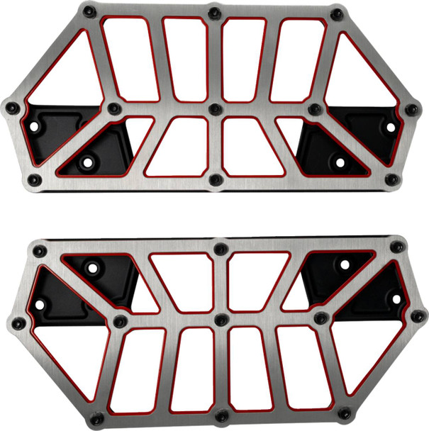 KODLIN USA - 16211225 - NXL Floorboards - Black w/ Red Accent