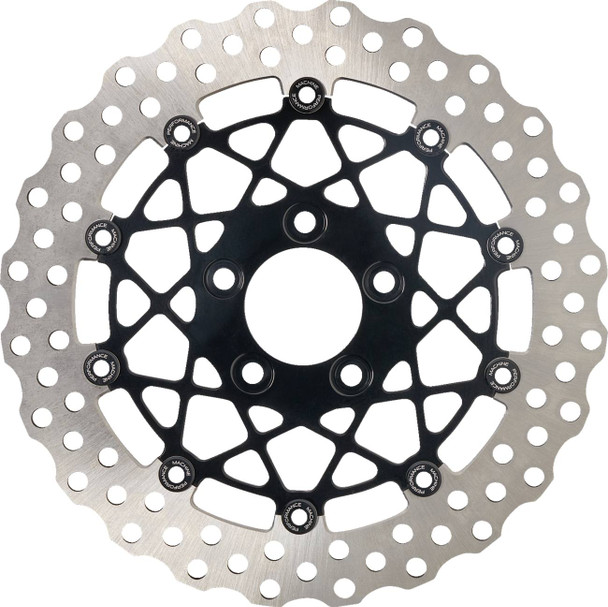 PERFORMANCE MACHINE (PM) - 17104821 - Disc Carr Speedstar - 320 mm X .20 FF - Front - Black Anodized