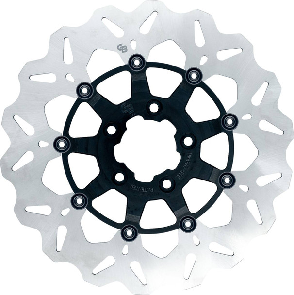 GBRAKES - 17104927 - Wave® Brake Rotor - Front - 12.5" - Black