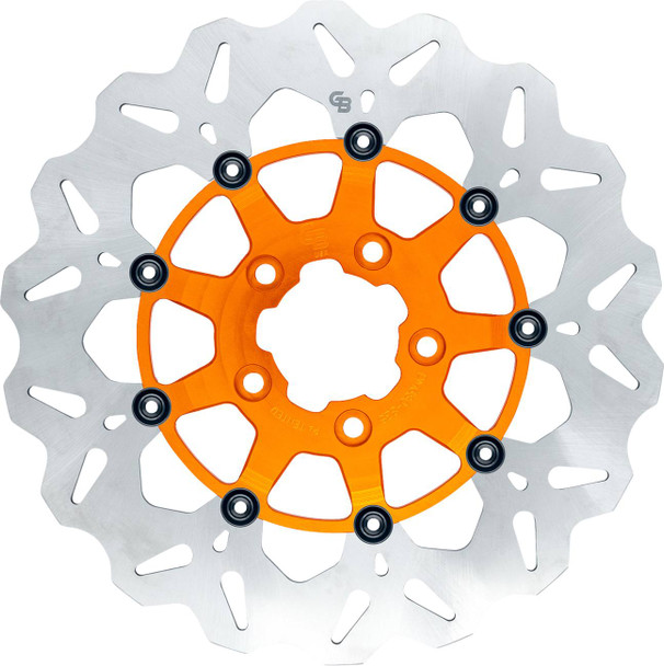 GBRAKES - 17104947 - Brake Rotor - Rear - Orange