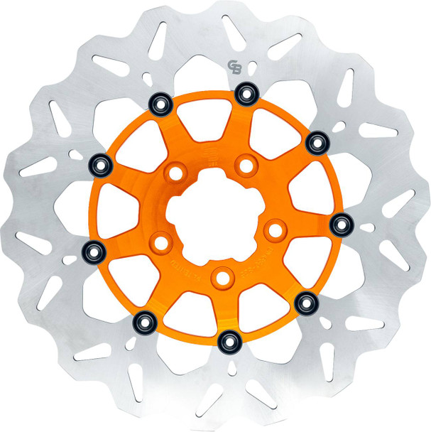 GBRAKES - 17104950 - Wave® Brake Rotor - Front - 12.5" - Orange