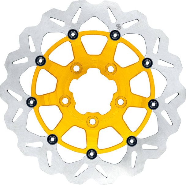 GBRAKES - 17104951 - Wave® Brake Rotor - Front - 13" - Gold