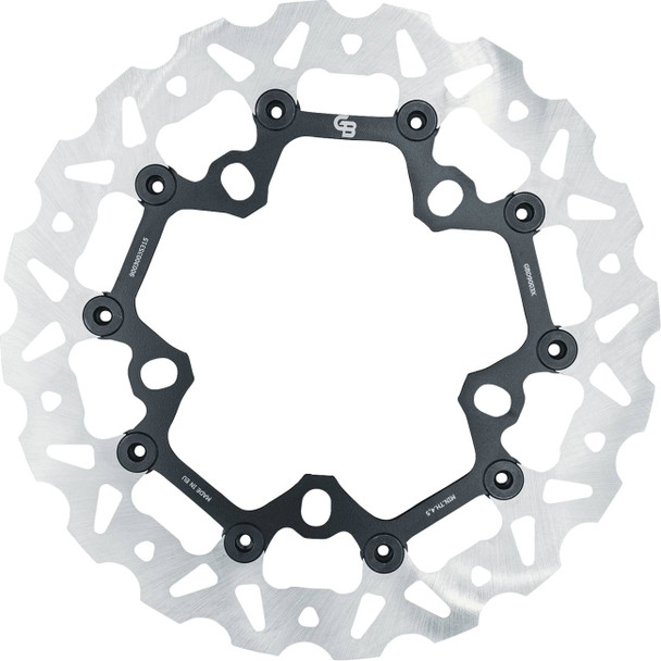 GBRAKES - 17104979 - Wave® Brake Rotor - Front - 12.5"