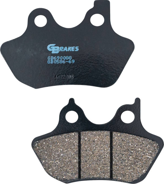 GBRAKES - 17213706 - Brake Pad - Semi Metallic