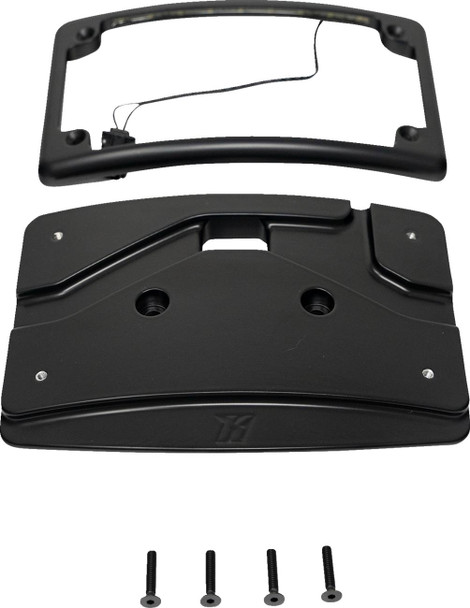KODLIN USA - 20302466 - Mount Kit - License Plate - Cureved - Black