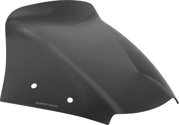 MEMPHIS SHADES - 23100978 - Spoiler Windshield - 7" - Dark Black Smoke - FLTR