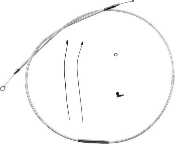 MAGNUM SHIELDING - 06523401 - Redesigned Braided Sterling Chromite II® Clutch Cable - 82-11/16"