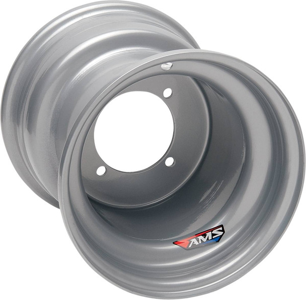 Ams - 02310005 - Steel Wheel - Rear - Chrome - 9x9 - 4/115 - 3+6