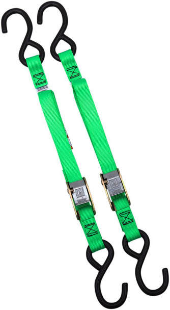 Ancra - 4088828 - Standard Tie-Downs - 1" x 5-1/2' - Lime