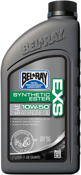 Bel-Ray - 36010145 - EXS Synthetic 4T Oil - 10W-50 - 1L