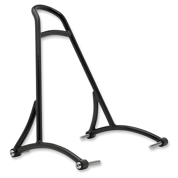 Burly Brand - Short Sissy Bar - fits '96-'03 Harley Sportster - Black or Chrome